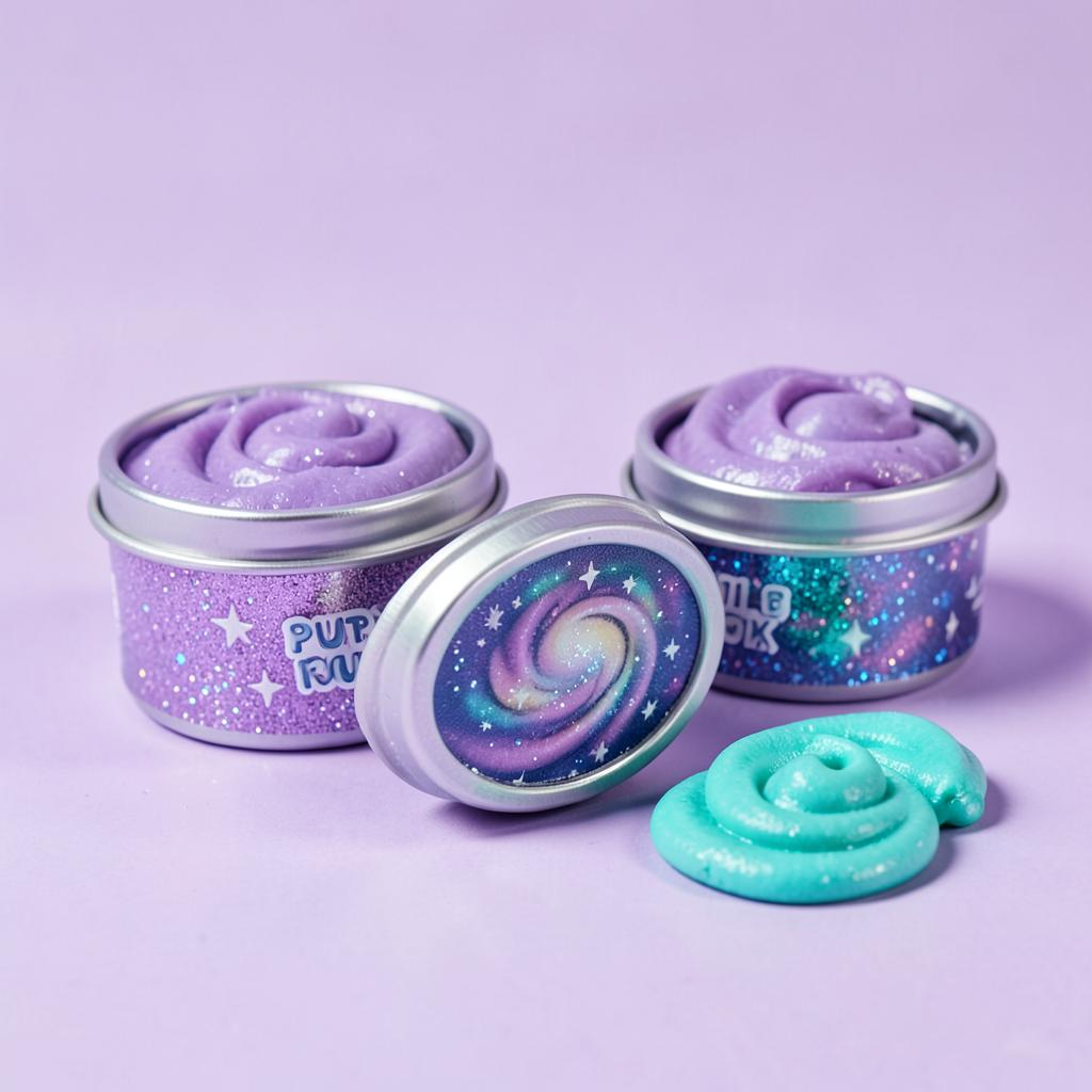 Galaxy Glitter Putty Duo